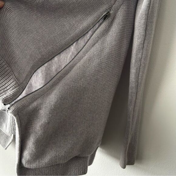 Lululemon Wrap It Up Sweater in light grey - Picture 9 of 11